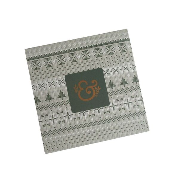 New Archer and Olive Sweater Weather Square Notebook & Acrylograph Pens - Picture 4 of 14